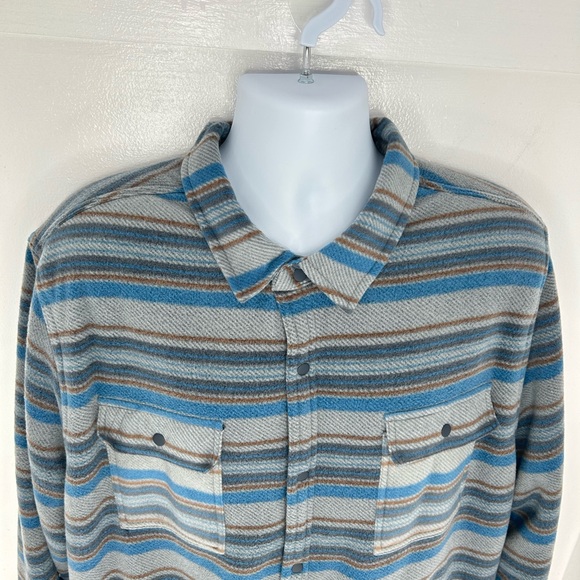 Voyager Sherpa Lined Chore Shacket Jacket Size 2XL‎ Polar Fleece Southwestern - Picture 5 of 13